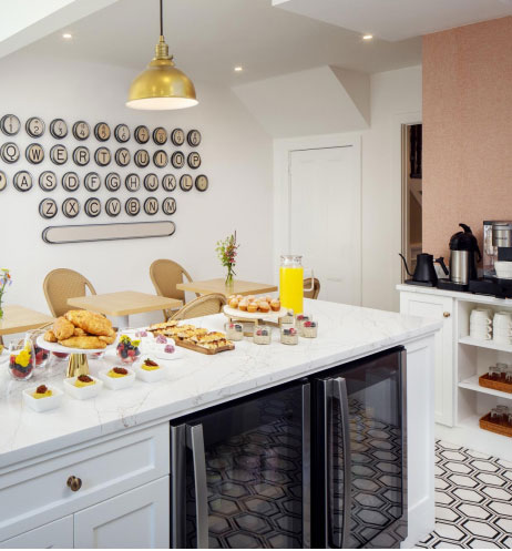 The kitchen inside 75 Main