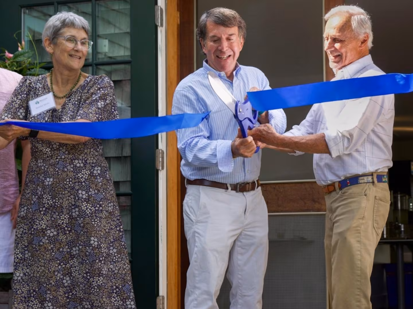 Community Food Hub ribbon cutting